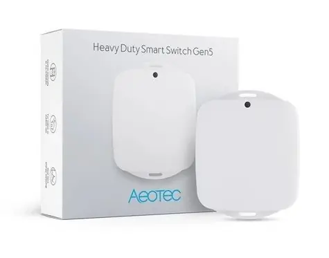 Przełącznik SMART Aeotec Heavy Duty Gen 5 biały / Przełącznik inteligentny / 40A / Z-Wave PLUS