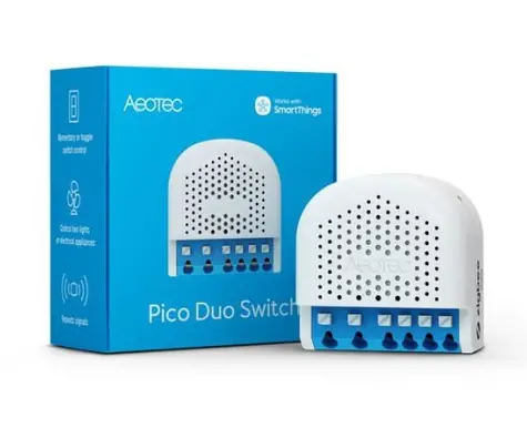 Aeotec Pico Swich Duo biały / Inteligentny przełącznik / ZigBee 3.0