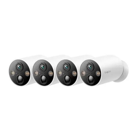 TP-LINK Tapo C425 / zestaw czterech kamer zewnętrznych IP C425 / 2560 x 1440 / IP66 / microSD / Wi-Fi