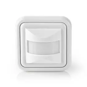 Czujnik ruchu Nedis / Ukryty / 2-żyłowy / 3-żyłowy / Typ F (CEE 7/7) / 160 ° / 5 - 200 W / 200 W / 500 W / 3 - 2000 Lux