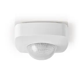 Czujnik ruchu Nedis / Wewnątrz i na zewnątrz / 360 ° / 5 - 300 W / 300 W / 1200 W / 3 - 2000 luksów 