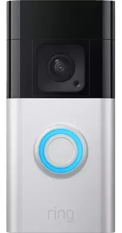 Amazon Ring Video Doorbell 3 PLUS srebrno-czarny / Dzwonek do drzwi / Wi-Fi