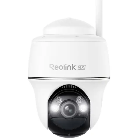 Reolink Argus Series B440 biała / kamera IP zewnętrzna / 3840 x 2160 / akumulator / IP64 / Wi-Fi / microSD