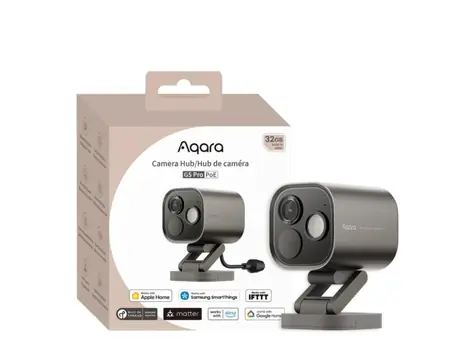 Kamera IP zewnętrzna Aqara Camera Hub G5 Pro POE (CH-C03D) szara / 2688x1520 