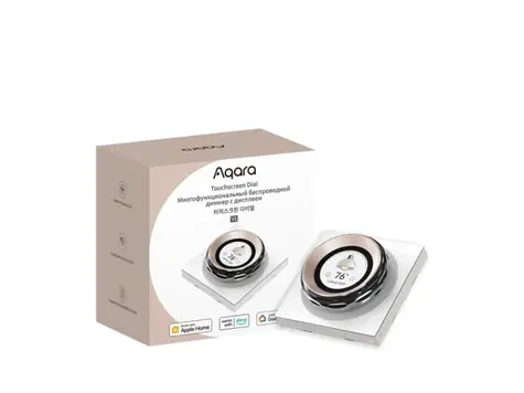 Przełącznik obrotowy Aqara Touchscreen Dial V1 (DS-K01D) z wyświetlaczem biały / Zigbee 