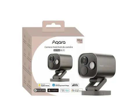 Kamera IP zewnętrzna Aqara Camera Hub G5 Pro Wi-Fi (CH-C07D) szara / z funkcją huba / 2688x1520 