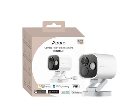 Aqara Camera Hub G5 Pro POE (CH-C03DW) biała / zewnętrzna kamera IP z funkcją huba / 2688x1520 