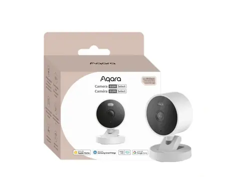 Kamera Aqara G100 Select (CH-C08DW) biała / Kamera IP wewnętrzna / 2K / 140° / Wi-Fi / microSD
