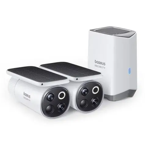 Baseus Security S1 Pro 3K / System kamer / 2x kamera S1 Pro 3K i stacja centralna