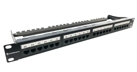 Conexpro UTP kat.6 24p. Panel krosowy 1U
