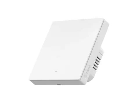 Sonoff SwitchMan Smart Wall Switch M5 Matter / 1-przyciskowy / 86 mm / biały