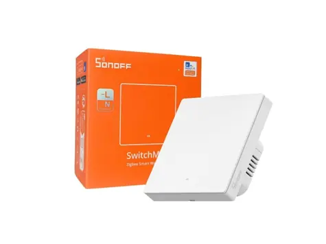 Sonoff ZBM5 SwitchMan Zigbee inteligentny przełącznik ścienny / 1-przyciskowy / 86 mm / biały