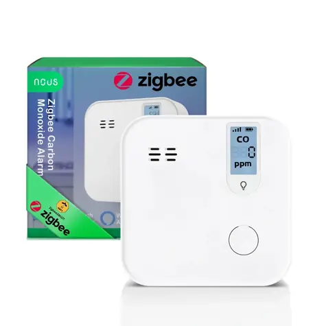 Nous E12 Zigbee detektor tlenku węgla CO