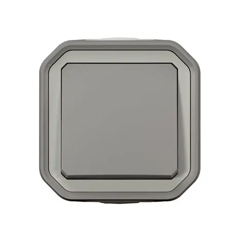 Legrand 069720L PLXN55 przełącznik przyciskowy / szary