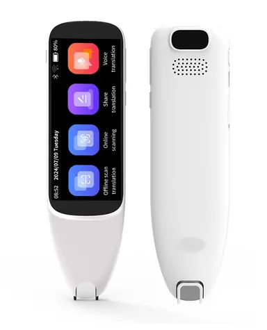 Skaner kieszonkowy Ectaco Anobic ST5 - tłumacz biały / USB / WiFi / BT / MP3