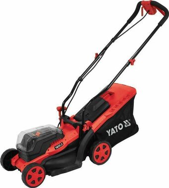 YATO YT-85220 / Kosiarka akumulatorowa / 34 cm / 35L / 18V / 2x 2Ah