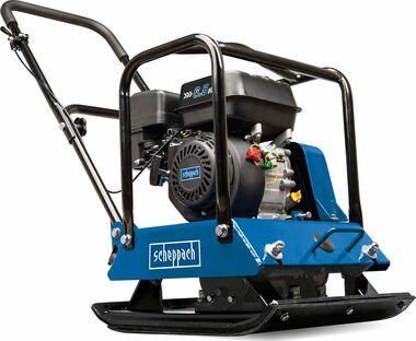 Scheppach HP 1800 S / Płyta wibracyjna / 4,8 kW / 23000N / 4200 uderzeń-min / płyta 55 x 44 cm / przesuw 25m/min / benzyna 