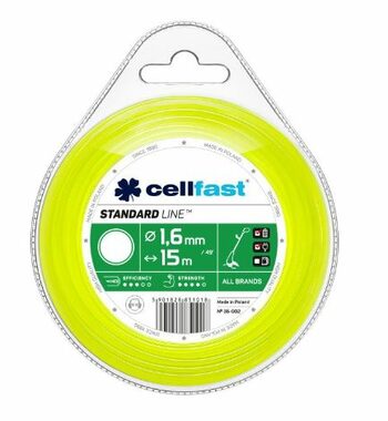 CELLFAST 35-002 STANDARD sznurek okrągły 1,6 mm x 15 m
