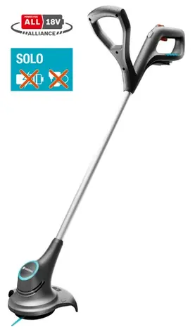 Gardena 14702-55 Akumulatorowa podkaszarka żyłkowa SmallCut 23/18 V P4A solo / 18 V / Szerokość cięcia 23 cm / Bez akumulatora