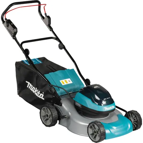 Makita DLM466Z / Kosiarka akumulatorowa / 2 x 18 V / szerokość koszenia 46 cm / kosz 60 l / bez akumulatora