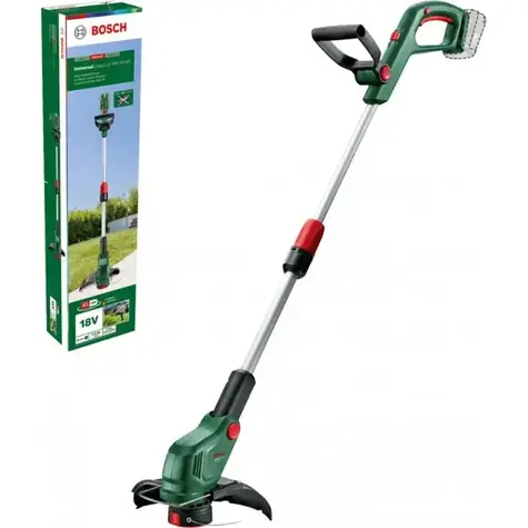 BOSCH UniversalGrassCut 18V-26-500 - Bez akumulatora / Akumulatorowa podkaszarka żyłkowa / 18 V / Szerokość koszenia 26 cm / Bez akumulatora i ładowarki