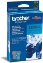 Oryginalna kaseta Brother LC-980C / DCP-145C, DCP-165C / 260 stron / niebieska
