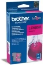 Oryginalny toner Brother LC-980M / DCP-145C, DCP-165C / 260 stron / Czerwony