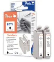 Alternatywny wkład Peach T0711H / 2x7,4 ml / Czarny