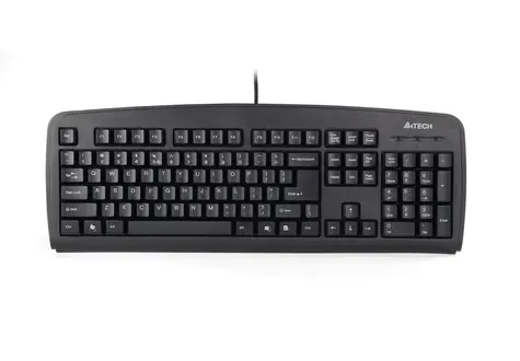 A4Tech KB-720 /cienka klawiatura /USB / CZ/US /czarna