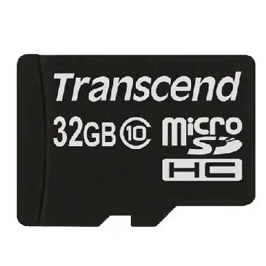 Transcend Micro SDHC 32GB / Micro SDHC / 32GB / Klasa 10 / bez adaptera / po sprzedaży