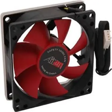 Wentylator Airen RedWings92 Clever Deluxe / PWM 4 piny / 92 x 92 x 25 mm / 24,5 dB