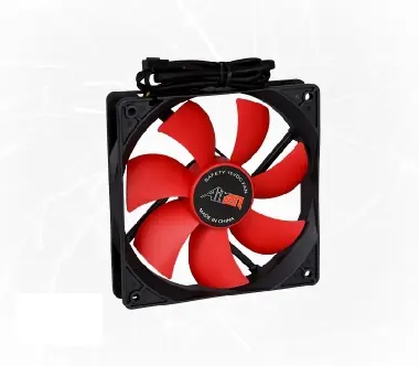 Airen FAN Wentylator RedWings120 TC / termiczna kontrola prędkości / 120 x 120 x 25 mm / 16,9 dB / czerwony