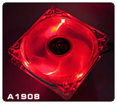 Thermaltake A1908 Thunderblade Red / Wentylator 80x80x25mm / 21dB / sprzedaż ostateczna