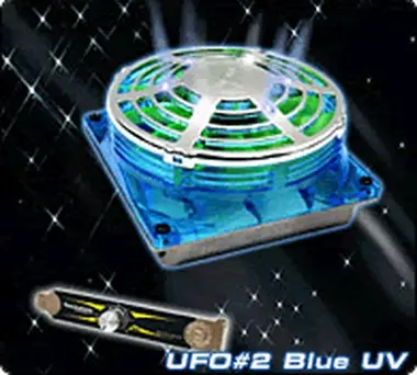 Thermaltake A2218 WENTYLATOR UFO Niebieski UV / Wentylator 90x90x38mm / 1300-3600RPM