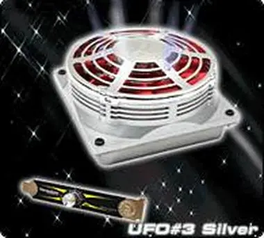 Thermaltake A2219 WENTYLATOR UFO Srebrny / Wentylator 90x90x38mm / 1300-3600RP