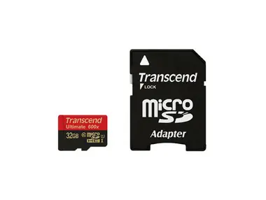 Karta Transcend Micro SDHC 32 GB / klasa 10 / UHS-I 600x / odczyt do 90 MB/s)