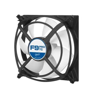 ARCTIC F9 PRO TC / 92 mm / Łożysko Fluid Dynamic / 0,4 Sone @ 2000 RPM / 66,3 m3h / 3-pin