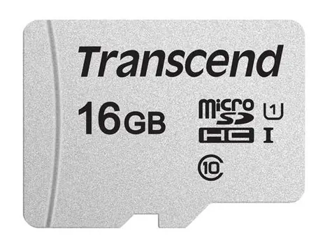 Transcend 300S 16 GB Micro SDHC / Micro SDHC / UHS-I U1 / Klasa 10