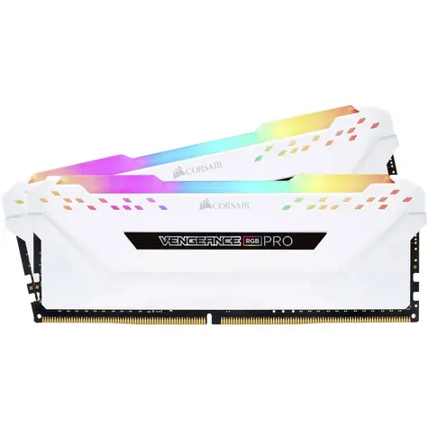 Corsair Vengeance RGB Pro 16 GB (2x8 GB) 3000 MHz biały / DDR4 / PC4-24000 / CL15-17-17-35 / 1,35 V / XMP2.0