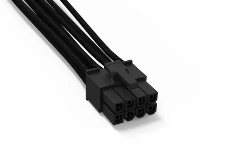 be quiet! CC-7710 Kabel ATX&EPS 8pin czarny / 1x 8pin (CPU) / 1x 10pin (zasilanie) / długość 700mm