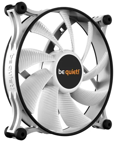be quiet! Shadow Wings 2 140mm biały / 140mm / łożysko karabinowe / 14,7dB przy 900RPM / 49,8CFM / 3-pin