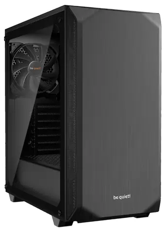 be quiet! PURE BASE 500 Window czarny / ATX / 2x USB 3.0 + 2x Jack 3,5mm / 2x 140 mm