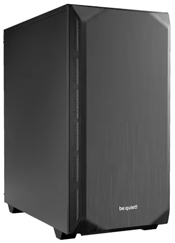 be quiet! PURE BASE 500 czarny / ATX / 2xUSB 3.0 + 2xJack 3,5mm / 2x140mm / bez źródła zasilania