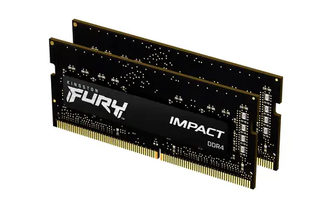 Kingston FURY Impact 64 GB (2x 32 GB) DDR4 3200 MHz / CL20 / SO-DIMM / 1,2 V / Non-ECC / Niezarejestrowane
