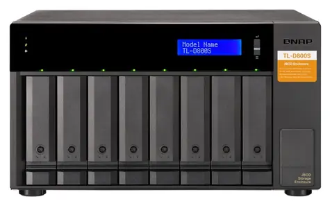 QNAP TL-D800S Jednostka rozszerzająca QNAP NAS (8x SATA)