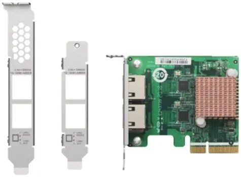Karta QNAP QXG-2G2T-I225 do serwerów NAS / 2x NBASE-T (RJ45)