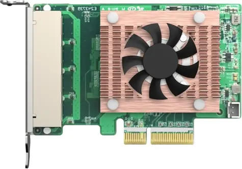 Karta QNAP QXG-2G4T-I225 do serwerów NAS / 4X 2,5GbE