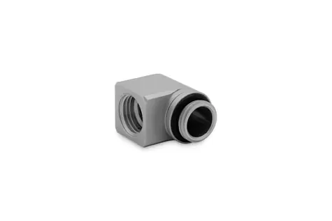 EKWB EK - Quantum Torque Micro Rotary 90° - Satin Titanium