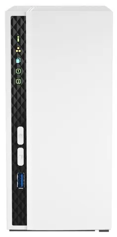 QNAP TS-233 / ARM Cortex A55 2,0 GHz / 2 GB RAM / 2x 2,5" lub 3,5" SATA III / 1x USB 3.0 i 2x USB 2.0 / 1x GLAN