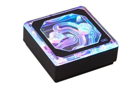 Alphacool Eisblock XPX Aurora Edge - Acryl Black DRGB czarny / blok wodny procesora